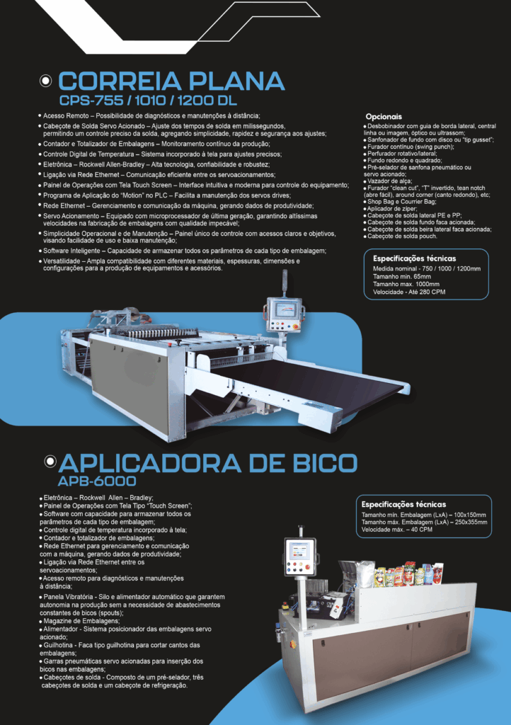 correia plana e aplic bico